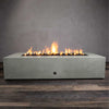 Gravity 72 x 38 Inch Rectangle Concrete Fire Pit by Starfire Designs