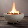 Rustic 36 Inch Round Concrete Fire Pit by Starfire Designs