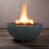 Rustic 36 Inch Round Concrete Fire Pit by Starfire Designs
