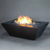 Steel Mill 60 x 32 Fire Pit Table Rectangle by Starfire Designs