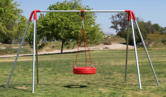 Heavy 6′ High – Tire Swing – 1 Bay – Commercial / Residential