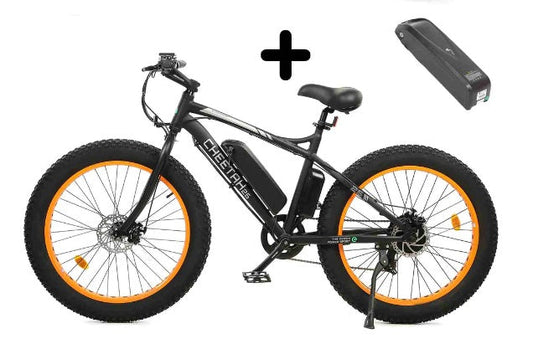 Ecotric Fat Tire Beach Snow Electric Bike - Long Battery Life - Savvy Hikers