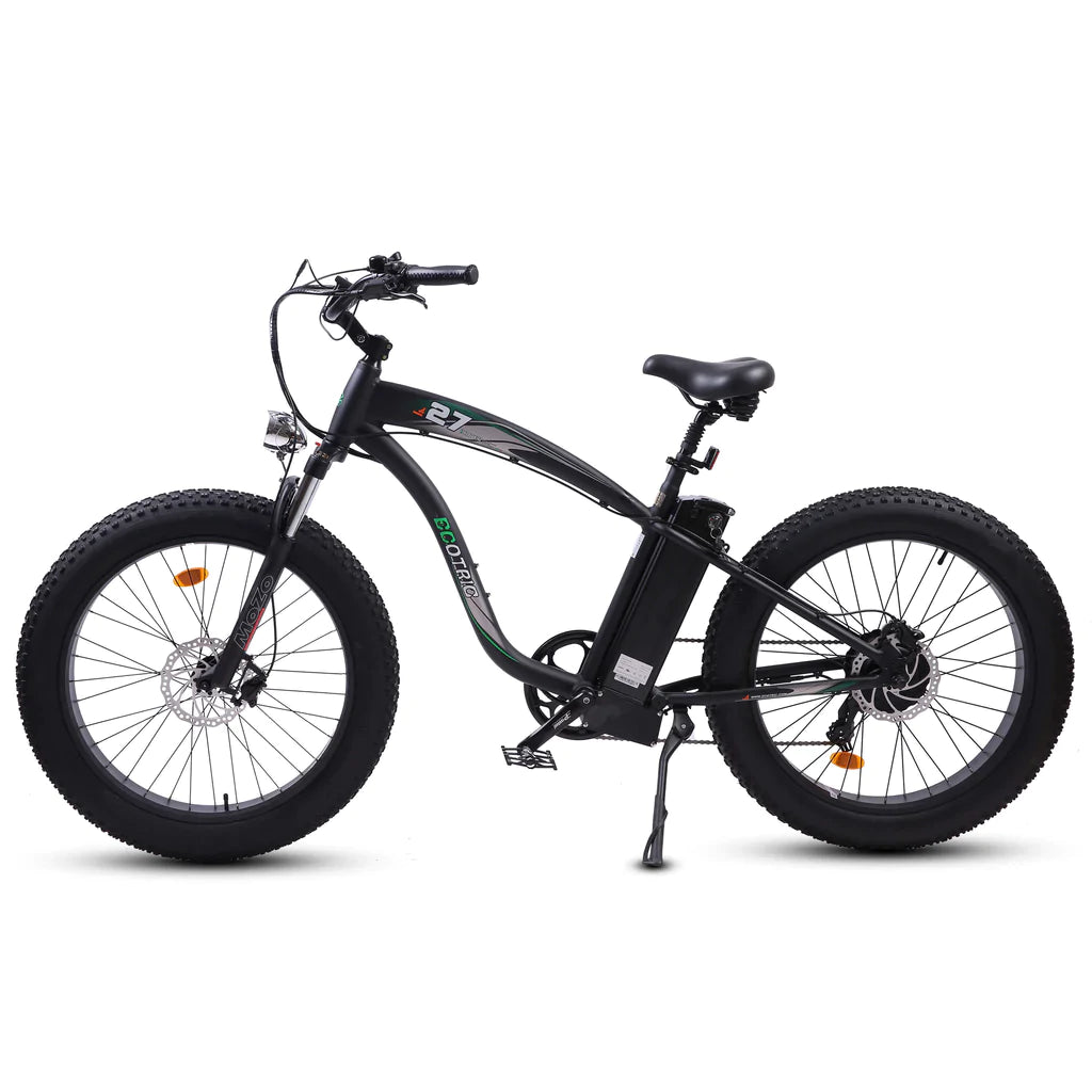 UL Certified-Ecotric Hammer Electric Fat Tire Beach Snow Bike - Savvy Hikers