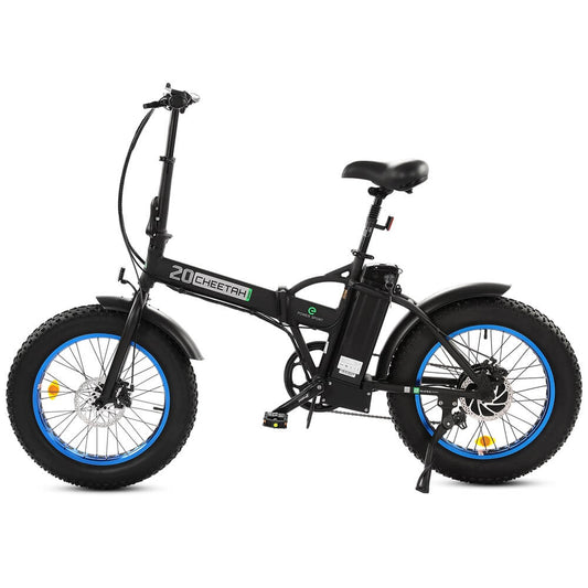UL Certified-Ecotric 36V Fat Tire Portable and Folding Electric Bike - Savvy Hikers