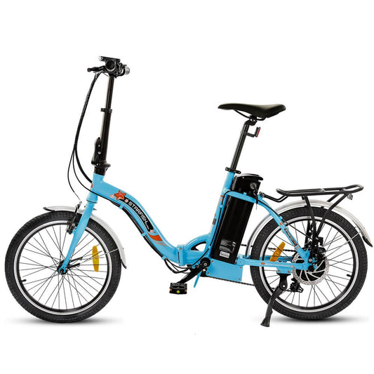 UL Certified-Ecotric 20inch Starfish Portable & Folding Electric Bike - Savvy Hikers