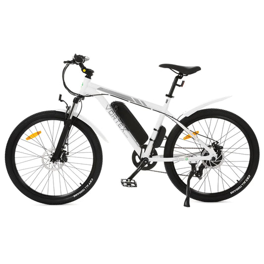 UL Certified-Ecotric Vortex Electric City Bike - White - Savvy Hikers