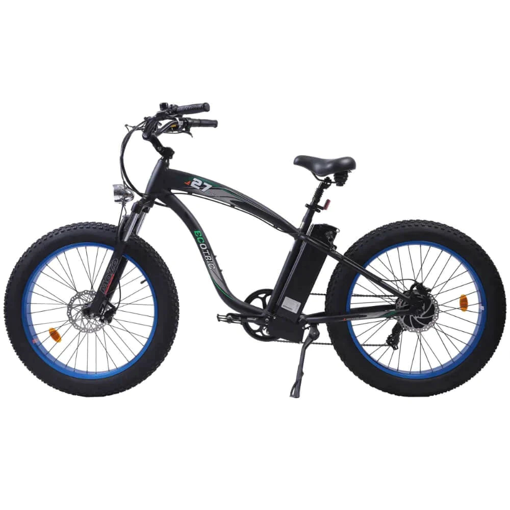 UL Certified-Ecotric Hammer Electric Fat Tire Beach Snow Bike - Savvy Hikers