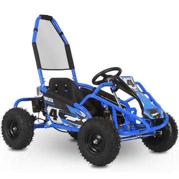 MotoTec Mud Monster Kids Gas Powered 98cc Go Kart Full Suspension